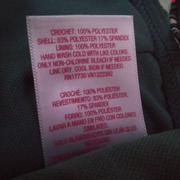 Xhilaration Crochet Bikini Top Size Medium - Picture 4 of 4